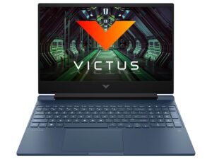 HP Victus Gaming Laptop, AMD Ryzen 5 5600H, AMD 4GB Radeon RX 6500M Graphics, 15.6-inch (39.6 cm), FHD, IPS, 8GB DDR4, 512GB SSD, Backlit KB, B&O (Win 11, Blue, 2.29 kg), fb0147AX